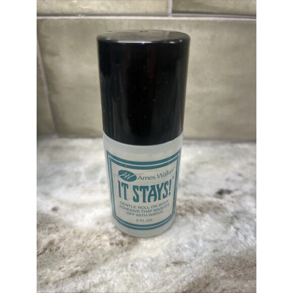 AW It Stays! Body Adhesive (6 Pack) 2 oz Ames Walker Washes Away - Picture 3 of 6